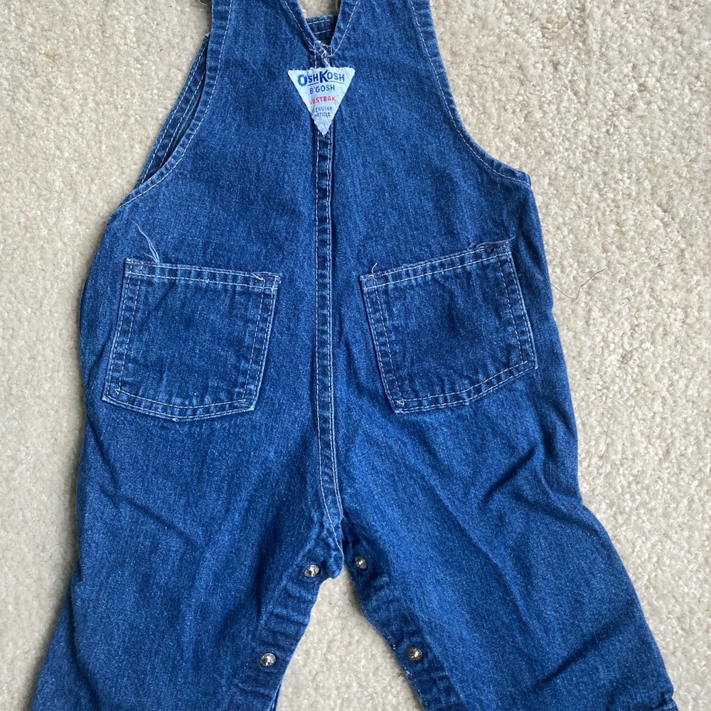 Vintage Osh Kosh B'Gosh Overalls, size: 9 months